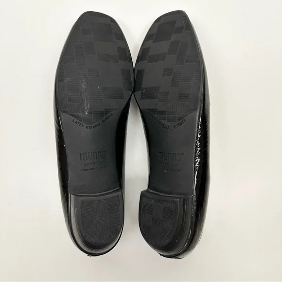 Munro Patent Leather Slip-On Loafers - Picture 11 of 14